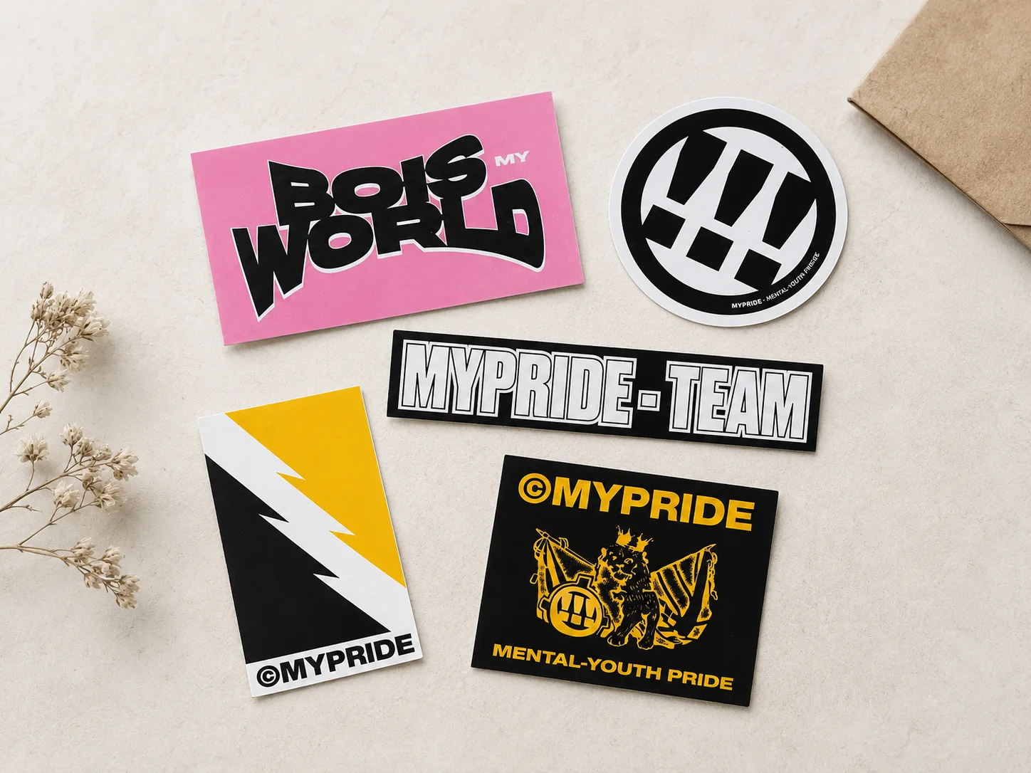 stiker label custom ayo kemas